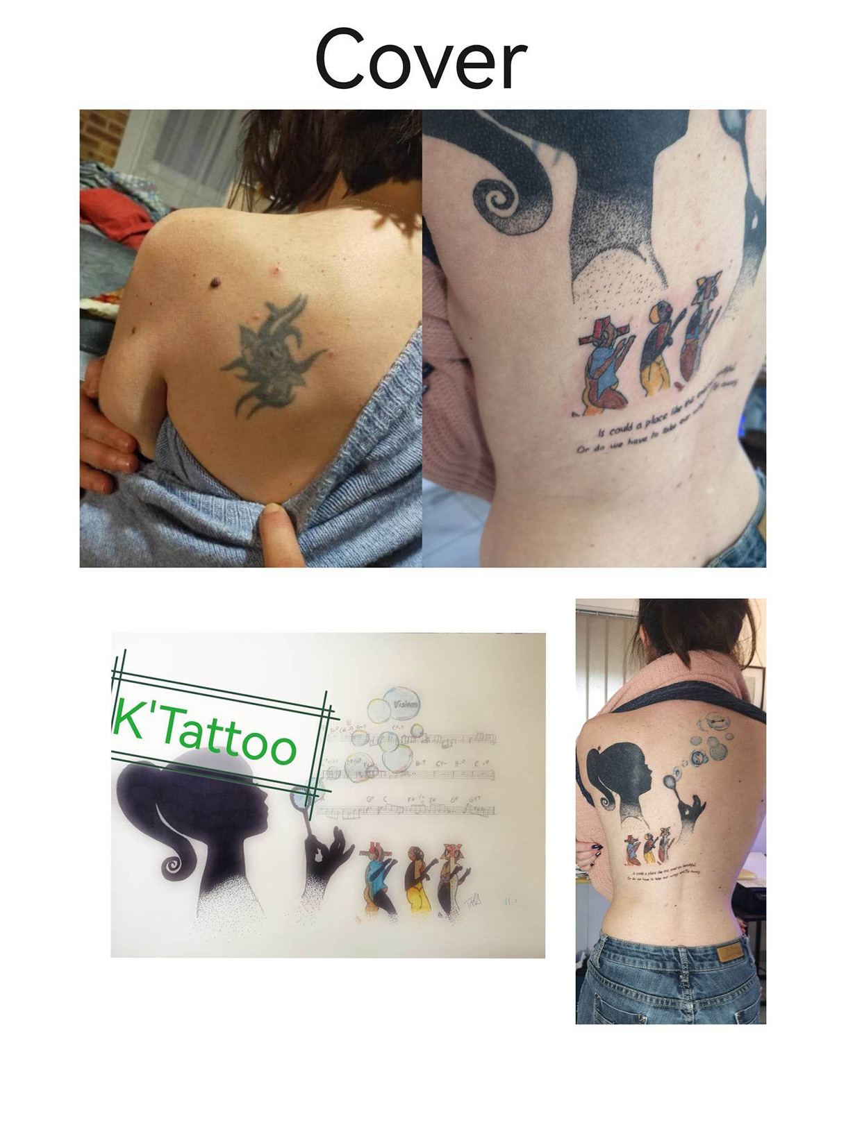 K'Tattoo Tika : tattoo cover à Chartres, Dreux (28), Paris (75) & Le Mans (72)