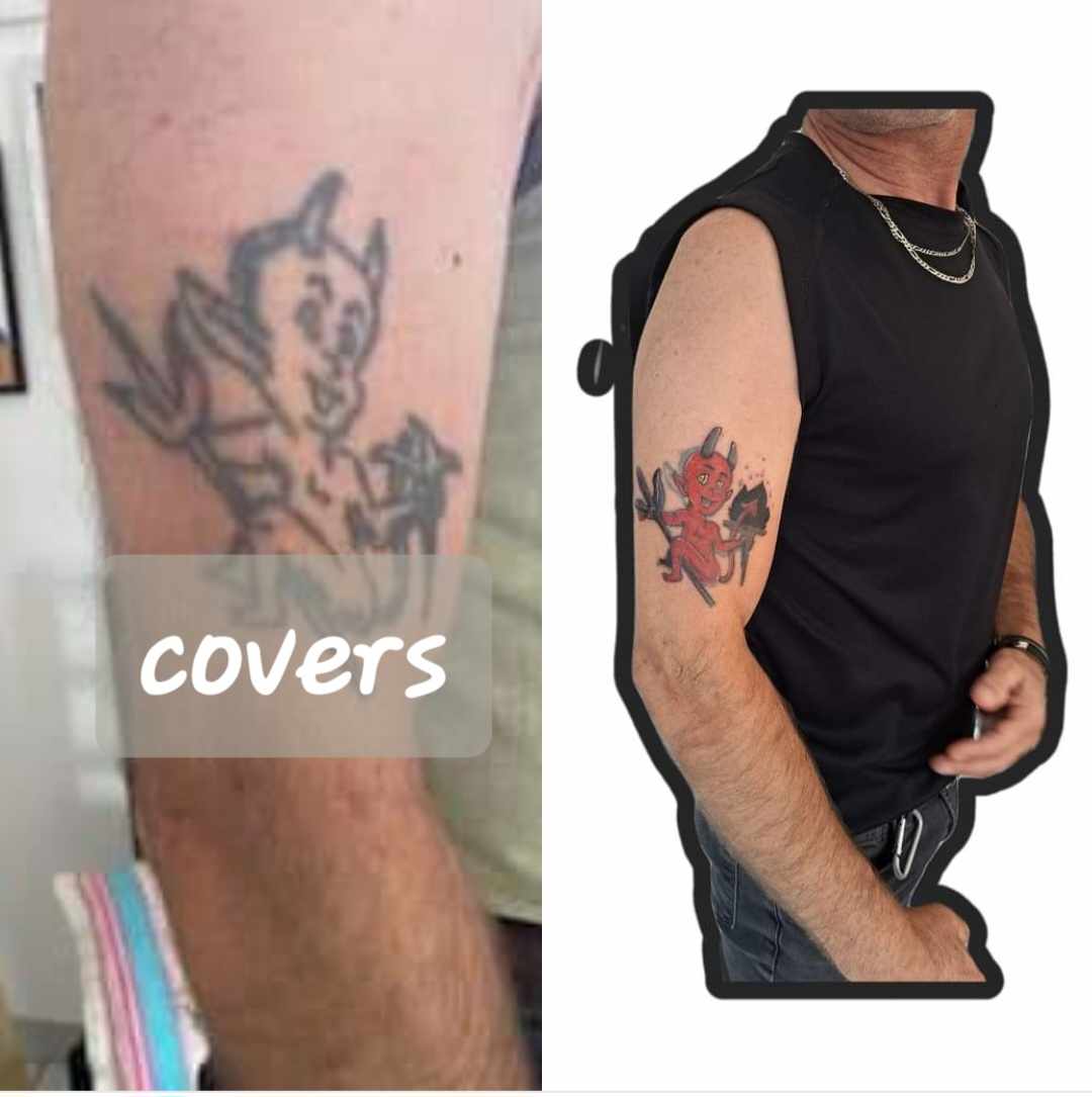 K'Tattoo Tika : tattoo cover à Chartres, Dreux (28), Paris (75) & Le Mans (72)